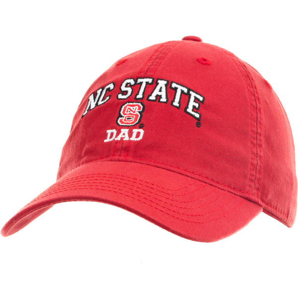 Adjustable Hat - Red - NC State Dad